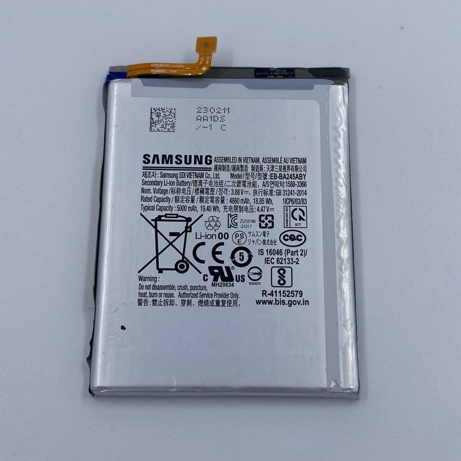 Samsung Galaxy A24 4G (A245F) (EB-BA245ABY)  АКБ аккумулятор оригинал с разбора