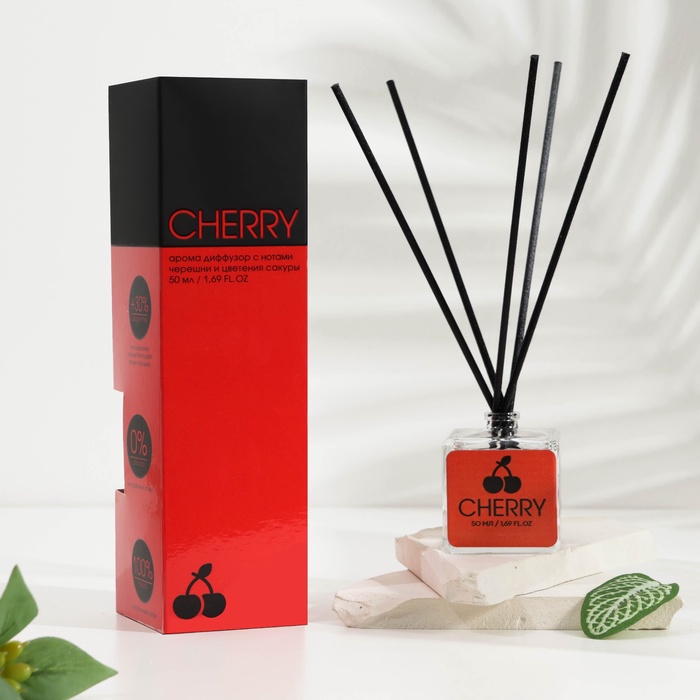 Диффузор ароматический NEON AROMA HOME "CHERRY", 50 мл