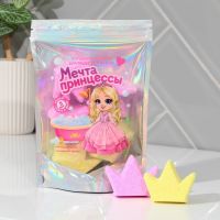 Бомбочки для ванны детские «Мечта принцессы», 5?40 г, 3+, Чистое счастье