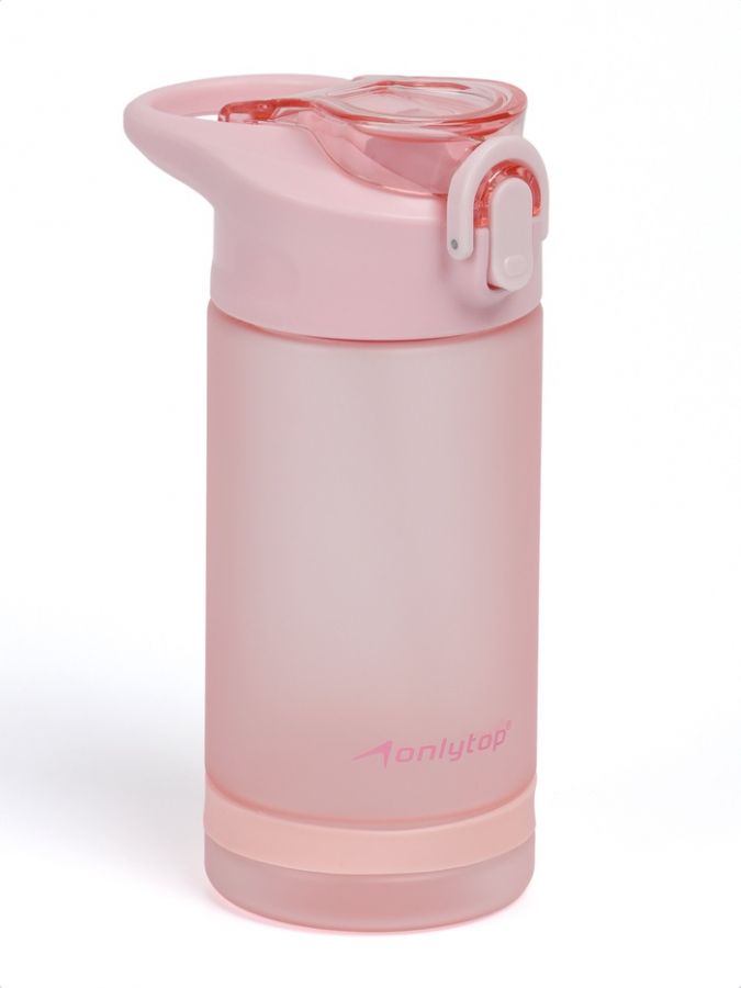 Бутылка для воды Onlytop, 550 мл, розовая