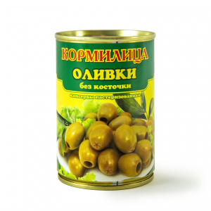Оливки без косточки "Кормилица" ж/б 280гр  (300мл)