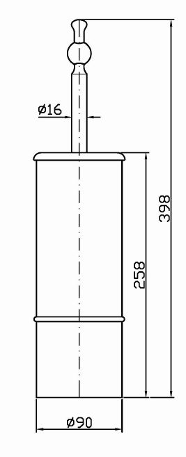 Zucchetti Delfi ёршик ZAC255