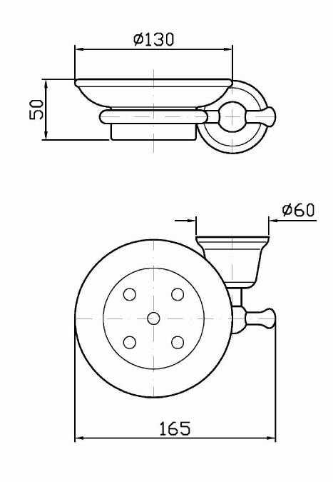 Zucchetti Delfiflu мыльница ZAC210