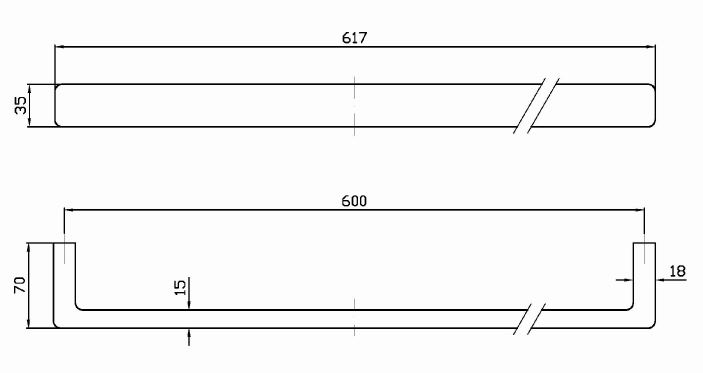Zucchetti Jingle полотенцедержатель ZAC922