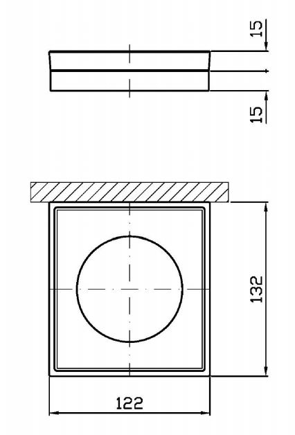 Zucchetti Nude мыльница ZAD710 ФОТО