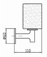Zucchetti Pan стакан ZAC613 схема 2