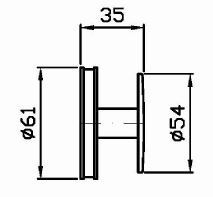 Zucchetti Savoir настенный крючок для ванной ZAD250