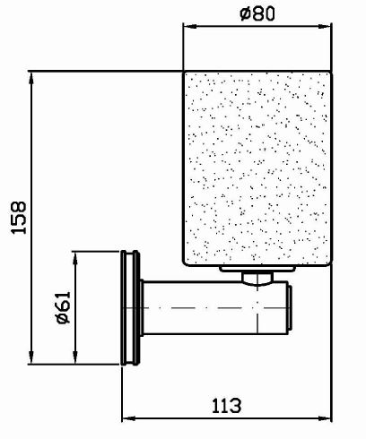 Zucchetti Savoir стакан ZAD213
