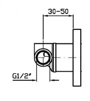 Внутренняя часть смесителя Zucchetti для ванны и душа R99686 схема 2 Внутренняя часть смесителя Zucchetti для ванны и душа R99686 схема 2