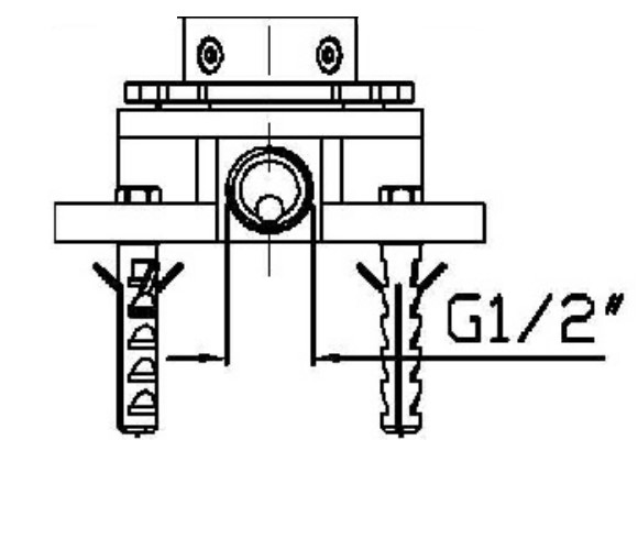 Встраиваемая часть смесителя Zucchetti для ванны и душа R99797 ФОТО