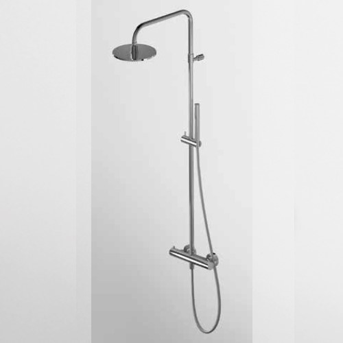 Душевая система с термостатом Zucchetti Colonne doccia ZT7767 цена от 105 642 ₽ Фото Душевая система с термостатом Zucchetti Colonne doccia ZT7767