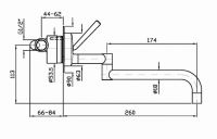 Смеситель Zucchetti ISY для кухни ZP1620 схема 2