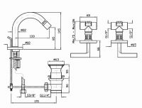 Смеситель Zucchetti Simply Beautiful для биде ZSB5737 схема 1