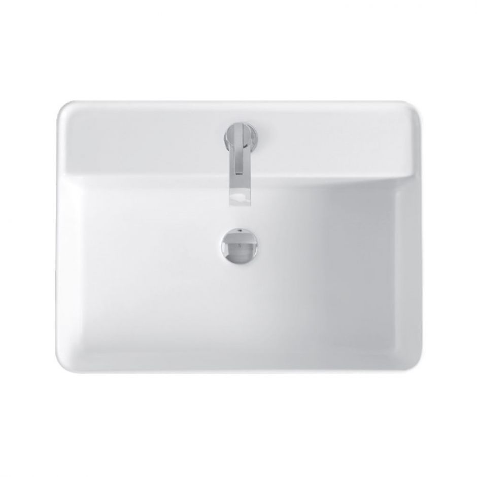 Раковина Nic Design Semplice с 1 отверстием 60x45x16 (глазируется со всех сторон по запросу) 001 384 C/F