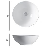 Раковина Nic Design Ciotole круглая 38x16 001 034 схема 2 Раковина Nic Design Ciotole круглая 38x16 001 034 схема 2