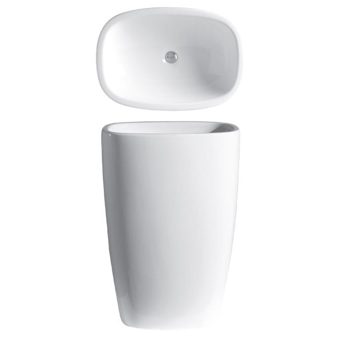 Раковина Nic Design Milk напольная 58x40x85 001 290