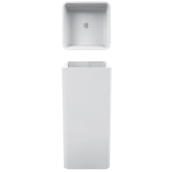 Раковина Nic Design Semplice напольная с донным клапаном и сифоном 40x40 001 373 цена от 168 492 ₽ Фото Раковина Nic Design Semplice напольная с донным клапаном и сифоном 40x40 001 373