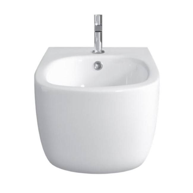 Биде Nic Design Ovvio с 1 отверстием подвесное 37,4x53x28,5 004 434