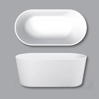 Ванна Nic Design Bay овальная из керамики 160x80x55 014 719 схема 3 Ванна Nic Design Bay овальная из керамики 160x80x55 014 719 схема 3