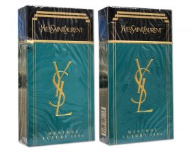 Сигареты коллекционные - YSL menthol. США. Начало 90-х. Редкие.