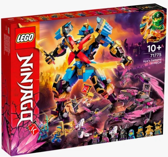 Конструктор LEGO Ninjago Робот Нии "Самурай Икс" (LEGO 71775)