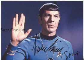 Автограф: Леонард Нимой. Звездный путь / Star Trek. Редкость