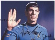 Автограф: Леонард Нимой. Звездный путь / Star Trek. Редкость