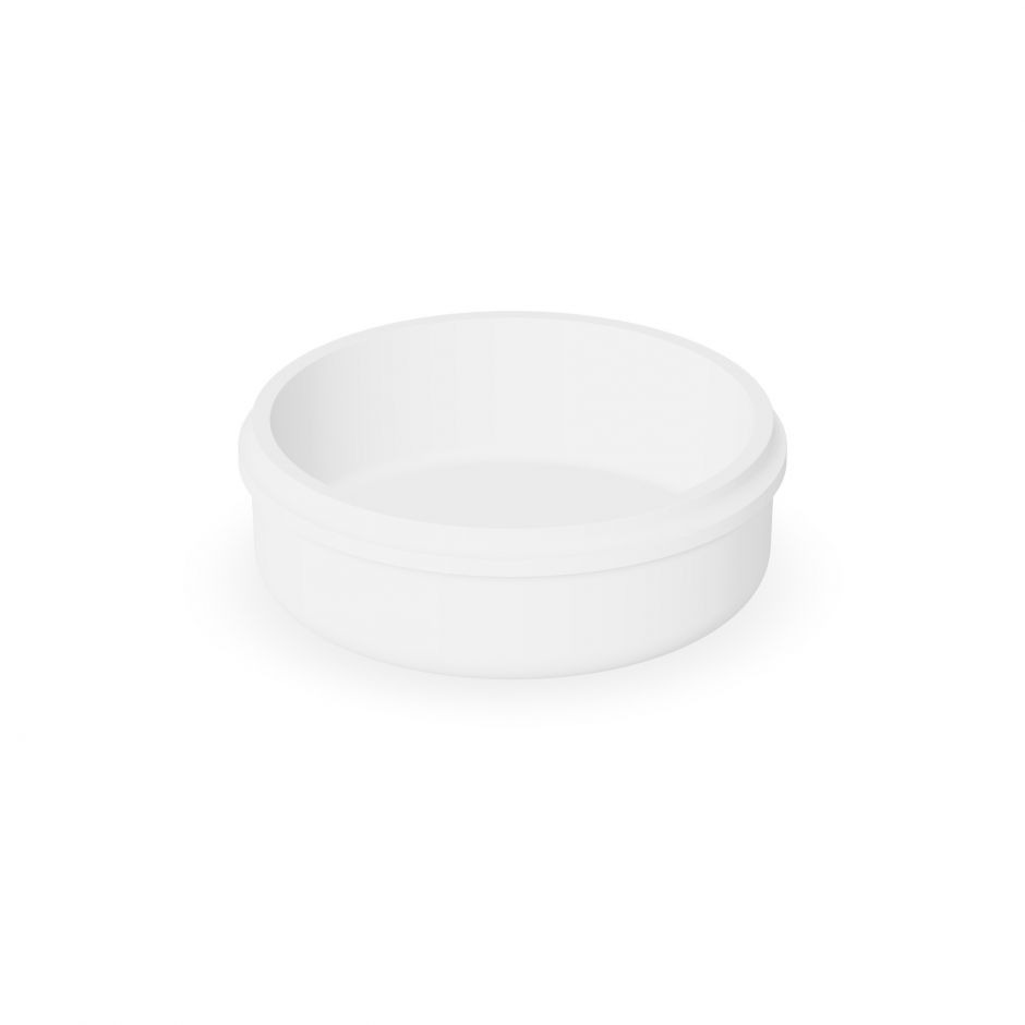 Раковина накладная Zucchetti Rise 7RI200 материал Cristalplant, диаметр 38 см