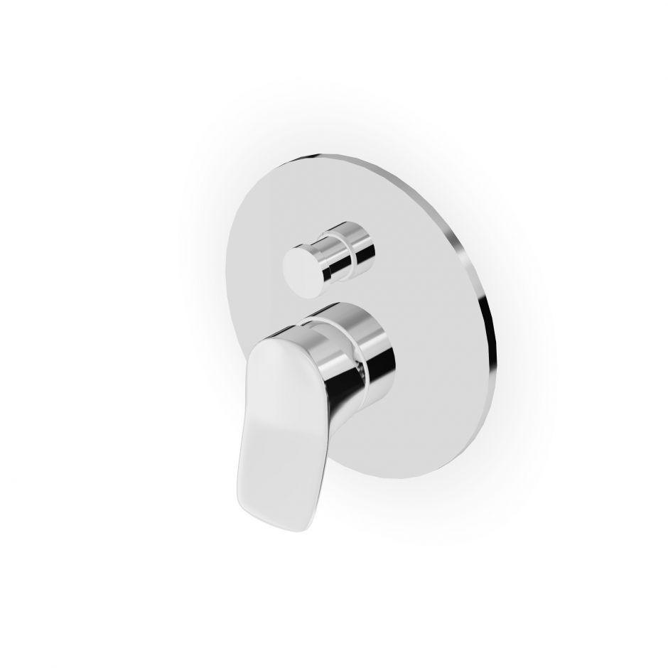 Изображение Смеситель для душа Zucchetti Brim ZBR775 с автоматическим переключателем