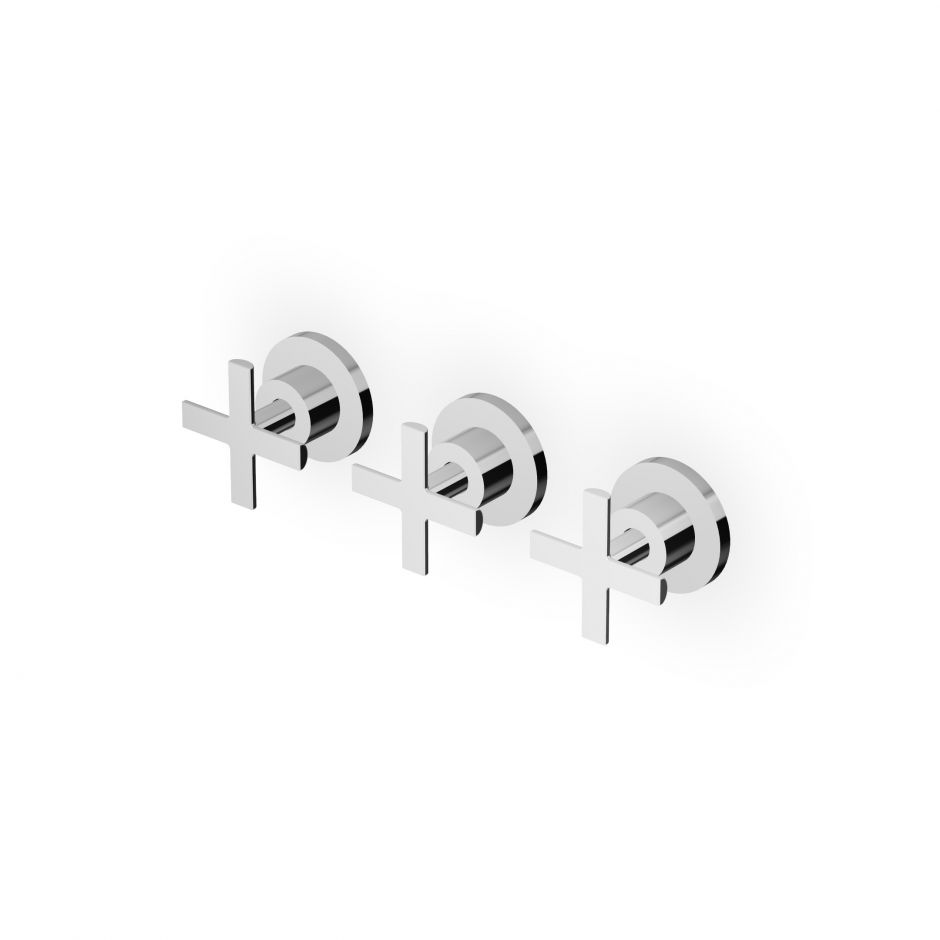 Вентильный смеситель для душа Zucchetti Gill ZGL5695 с переключателем на 2 источника