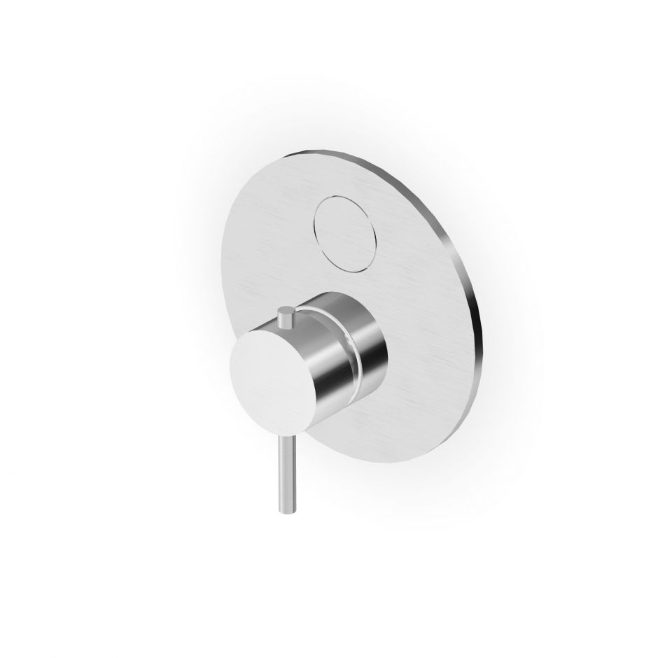 Изображение Смеситель для душа Zucchetti Helm ZHE776.X с кнопочным переключателем