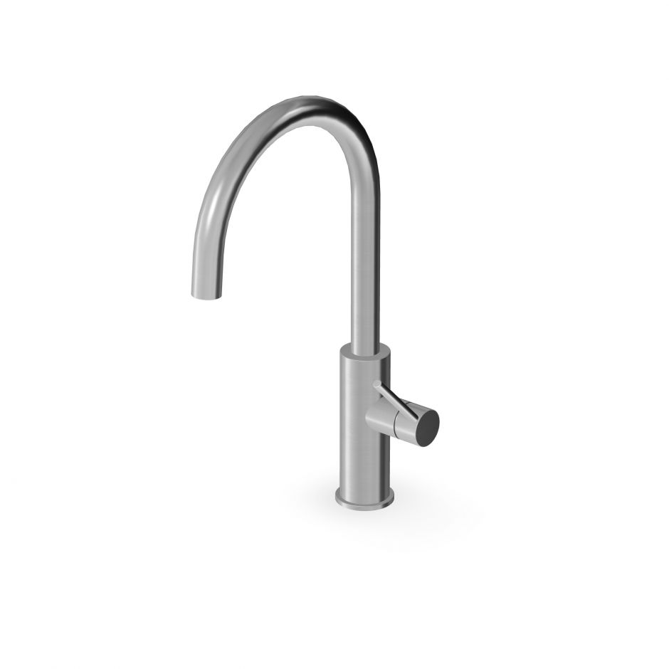 Изображение Высокий смеситель для кухни Zucchetti Helm ZHK440.X