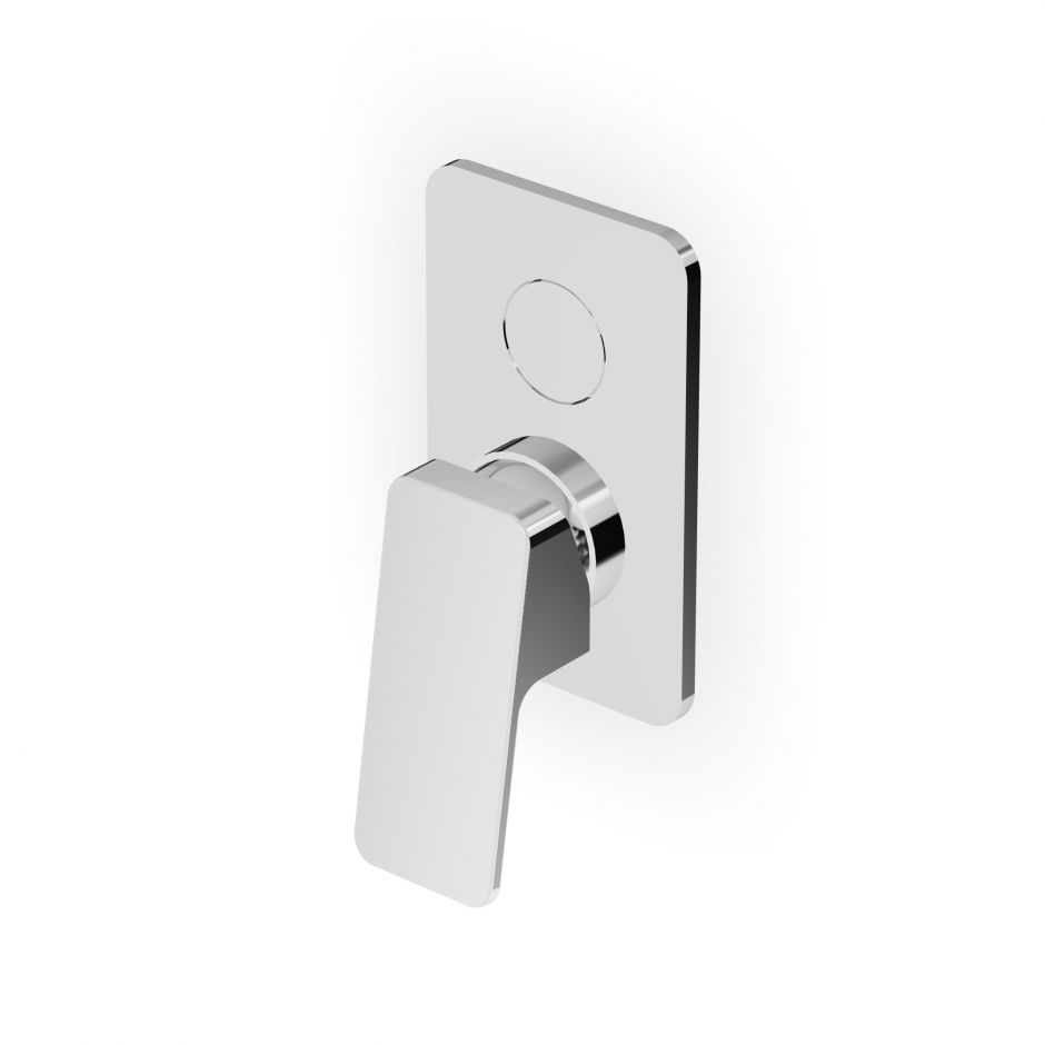 Изображение Встраиваемый смеситель для душа Zucchetti Jingle ZIN776 с кнопочным переключателем