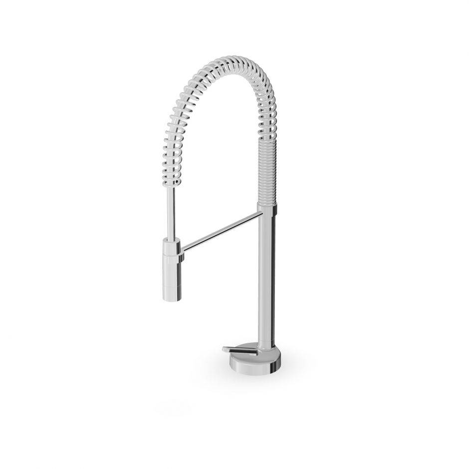 Изображение Cмеситель для кухни Zucchetti Isy22 ZIS1270 с гибким изливом