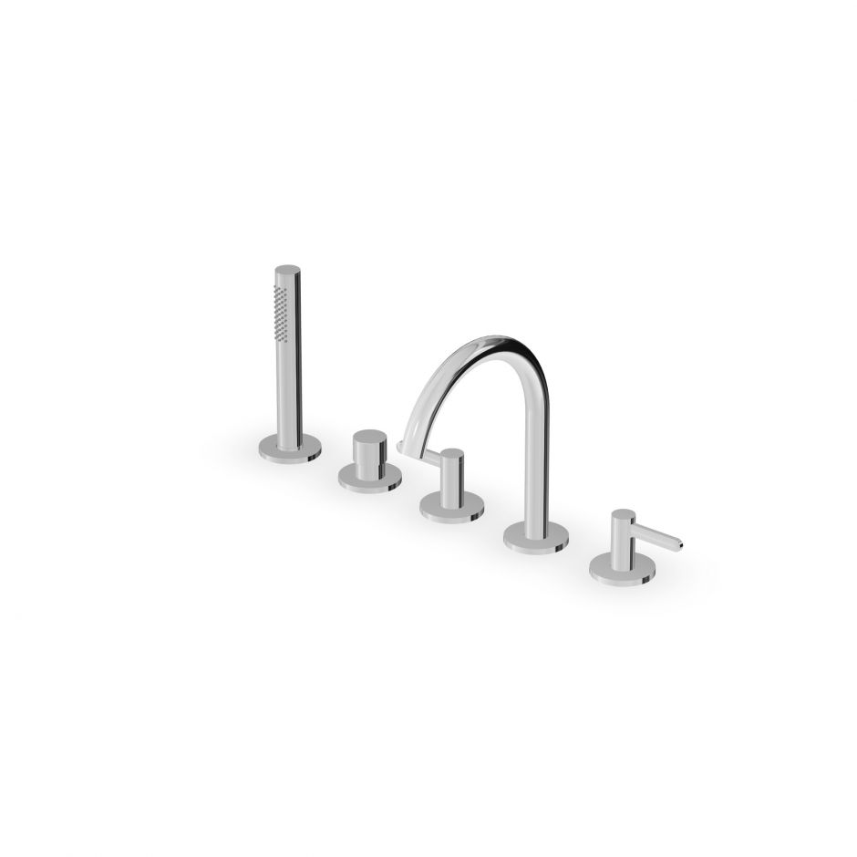 Смеситель на борт ванны Zucchetti Isy22 ZIS3533