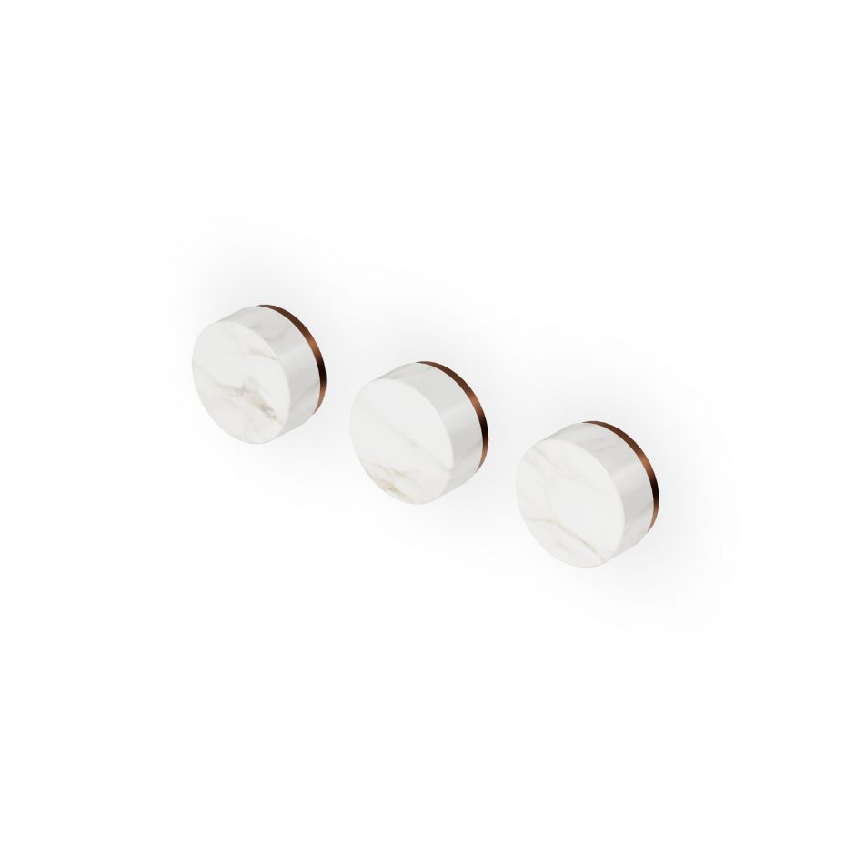 Изображение Встраиваемый смеситель для ванны/душа Zucchetti Isy22 ZIS4695 с переключателем на 2 источника