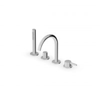 Смеситель на борт ванны Zucchetti Isy22 ZIS532 схема 1