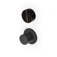 Термостатический смеситель для душа Zucchetti Isy22 ZIS5801 с запорным клапаном схема 1