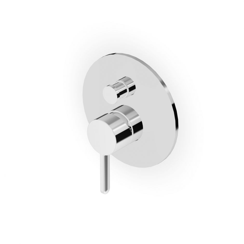 Изображение Встраиваемый смеситель для душа Zucchetti Isy22 ZIS775 с автоматическим переключателем