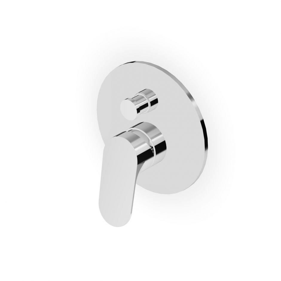 Встраиваемый смеситель для душа Zucchetti Nikko ZKK775 с автоматическим переключателем