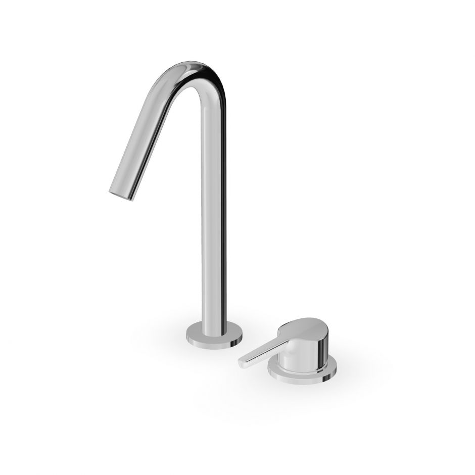 Изображение Смеситель для раковины Zucchetti Medameda ZMM418 излив 12 см