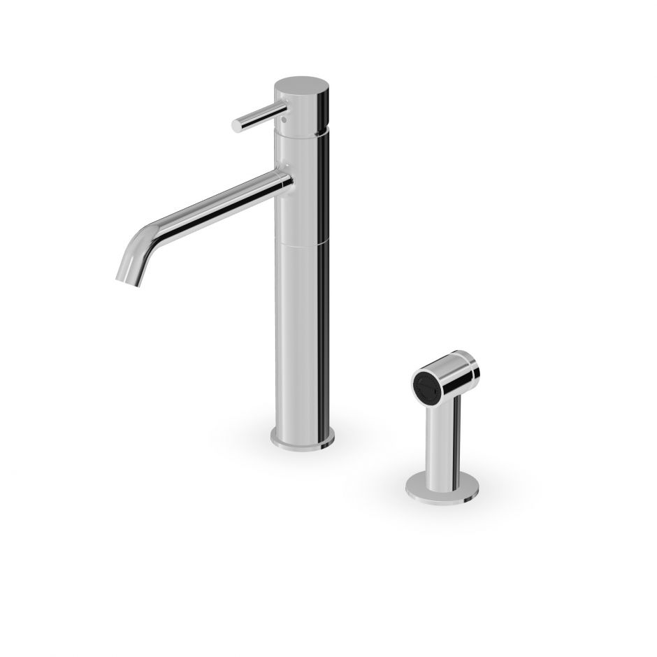 Изображение Смеситель для кухни Zucchetti Pan S ZPA276 с нажимным душем