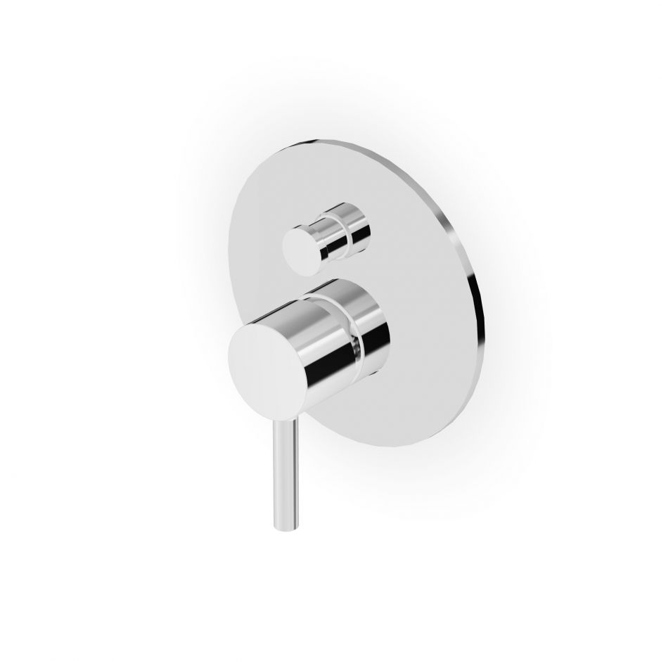 Изображение Встраиваемый смеситель для душа Zucchetti Pan S ZPA775 с автоматическим переключателем