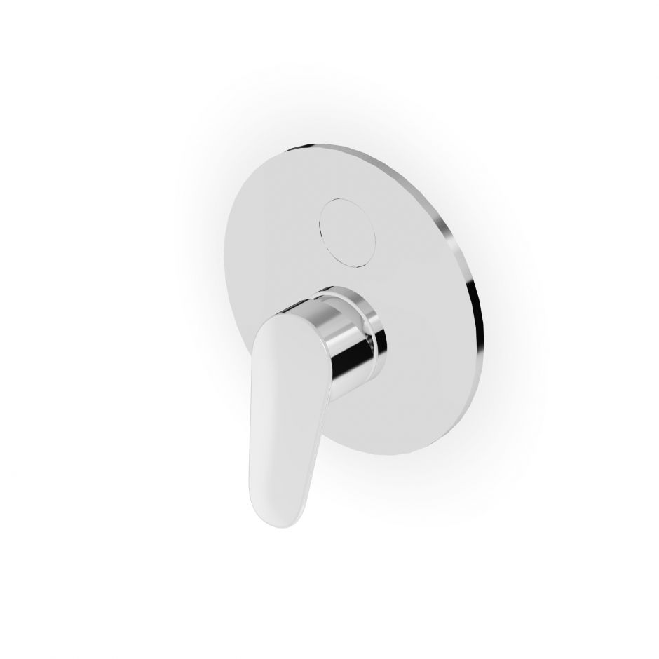 Смеситель для душа Zucchetti Rivo ZRV776 с кнопочным переключателем