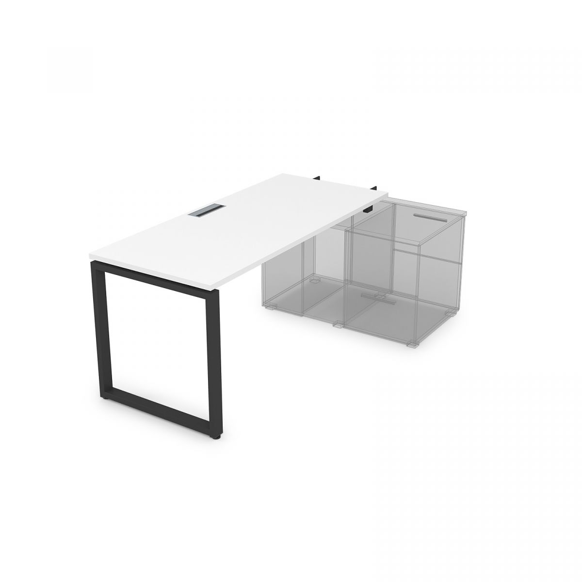 СПН-О Стол системы БЕНЧ прямолинейный,для крепления на тумбу, начальный