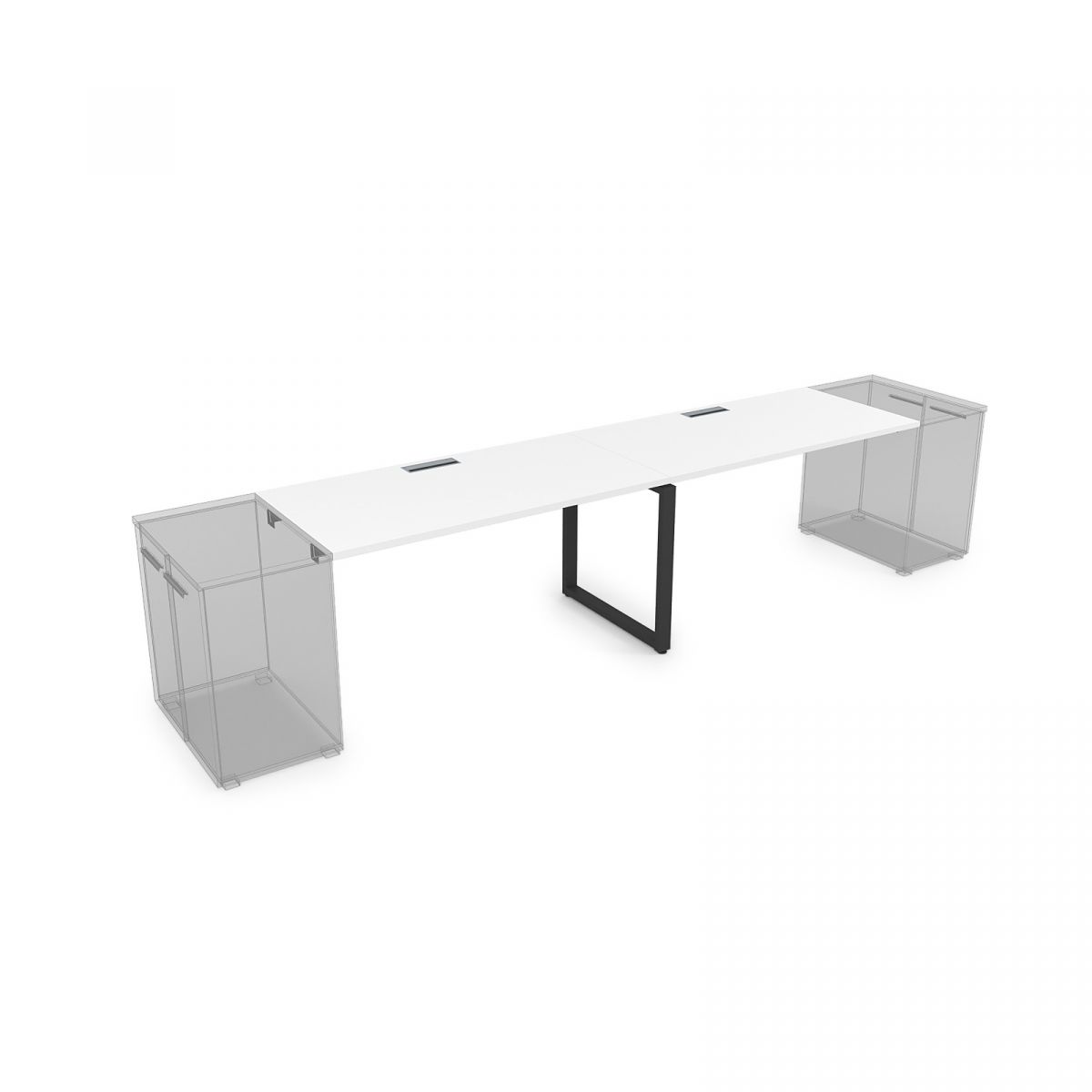 СДТЛ-О Стол системы БЕНЧ,линейный на 2 рабочих места, приставной