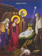 Икона Рождество Христово (рукописная вариант 1)