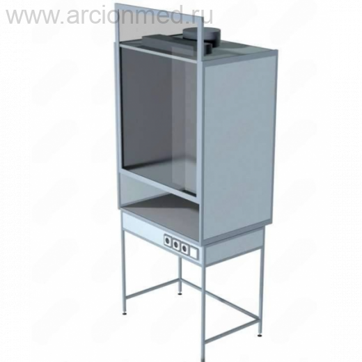 Вытяжной металлический шкаф ШВ-111 с подсветкой
