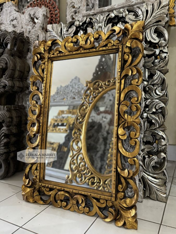 Зеркало "Винтаж" 100х80 см