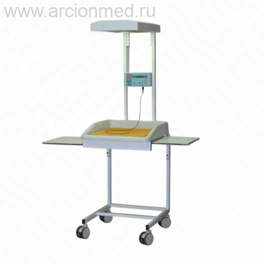 Стол для санитарной обработки новорожденных СН-02-Аском с тумбой